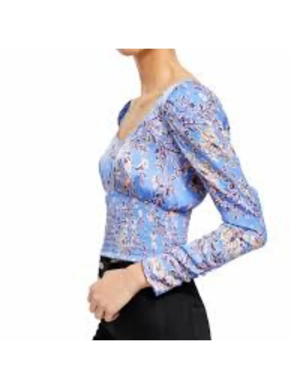 Free People Santiago Print Blouse